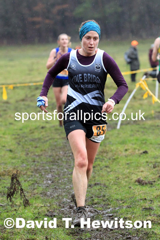 Senior womens 2022 North Eastern Harrier League, Thornley Farm, Peterlee, County Durham. Photo: David T. Hewitson/Sports for All Pics